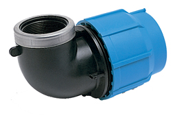 Economy Compression to female 90 BSP Elbow